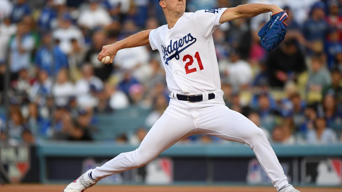 Walker Buehler's blister saga shows Dodgers aren't invincible - Los Angeles  Times