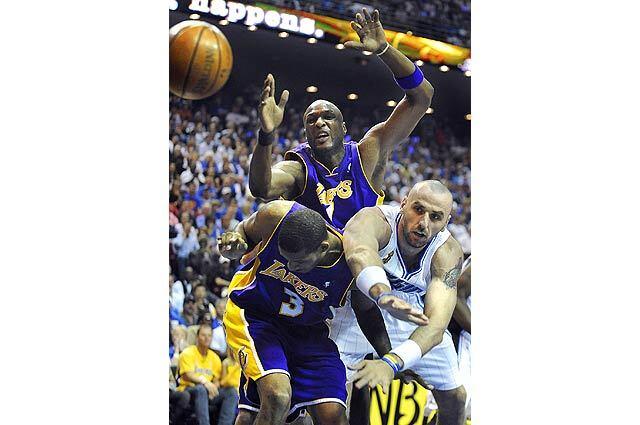 Game 5 NBA Finals; Lakers 99, Magic 86