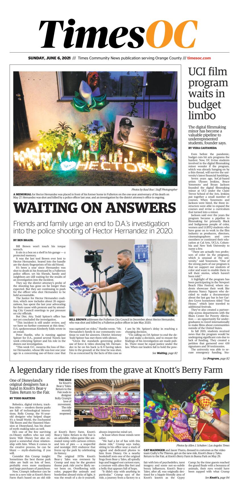 Timesoc E Newspaper Sunday June 6 21 Los Angeles Times Timesoc E Newspaper Sunday June 6 21 Los Angeles Times