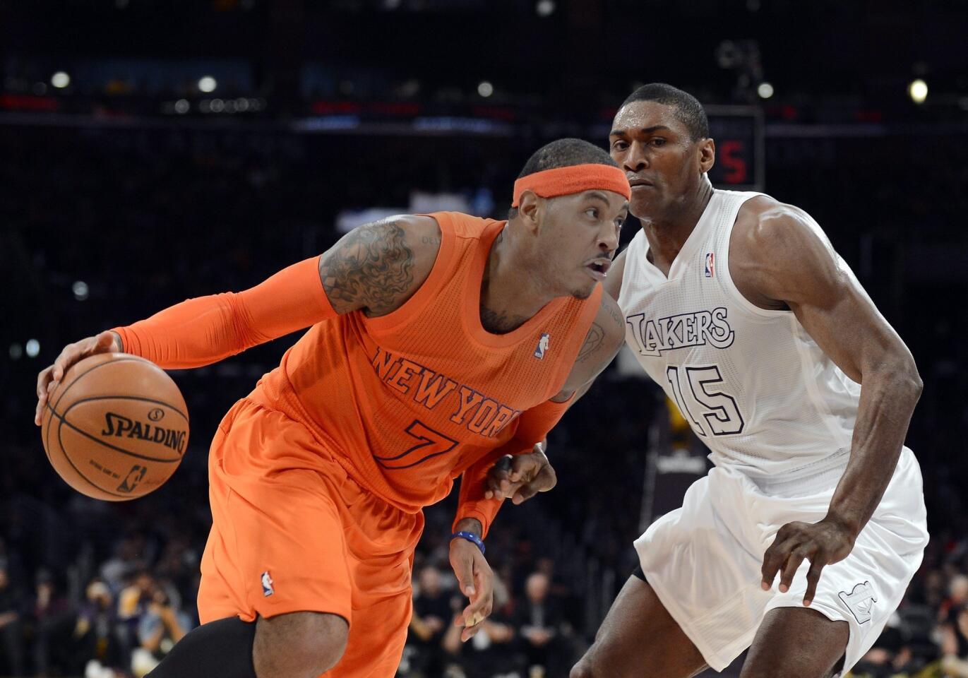 Carmelo Anthony, Metta World Peace