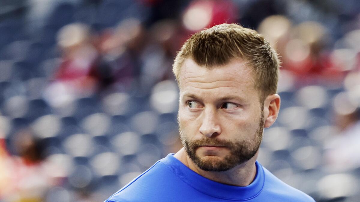 McVay Dreading Matchup With Former Kicker Matt Gay