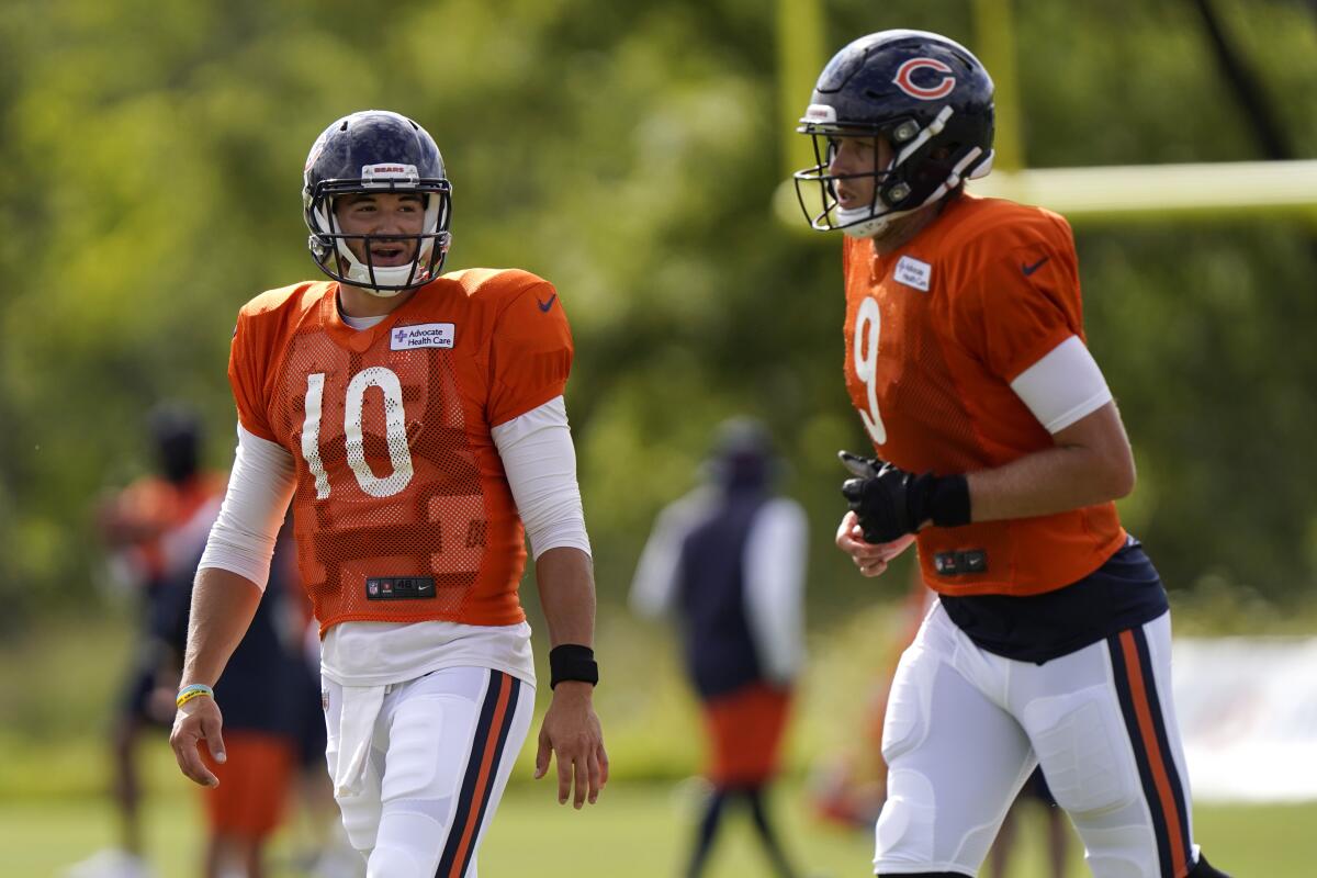 Chicago Bears to start Mitchell Trubisky at QB with Nick Foles hurting -  ESPN