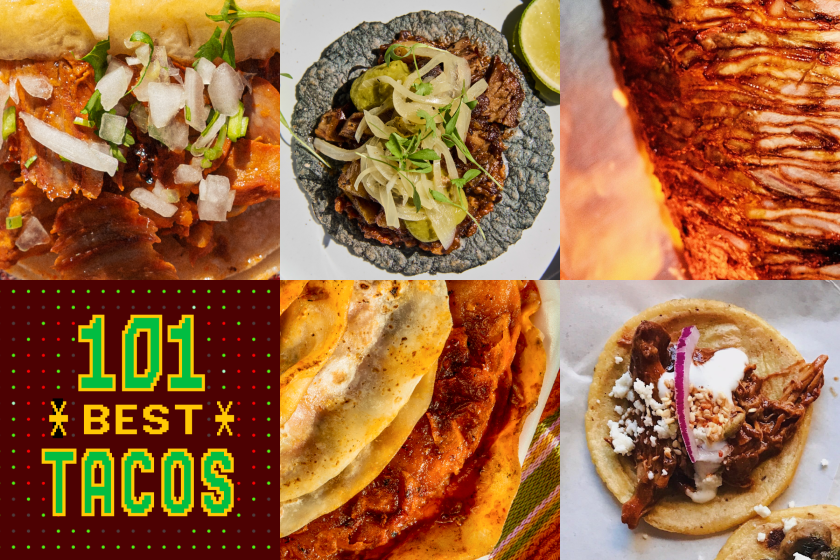 Collage of 6 taco images