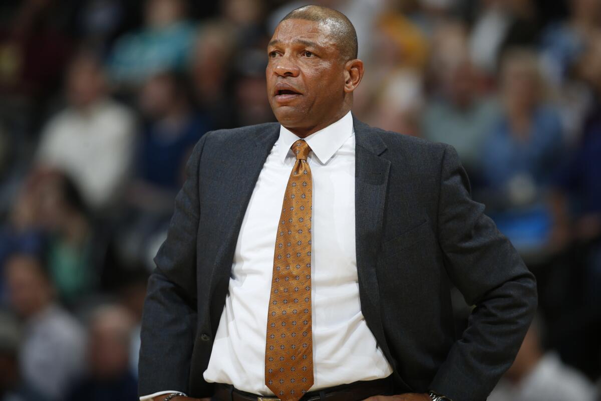 Clippers Coach Doc Rivers is leaving the team.