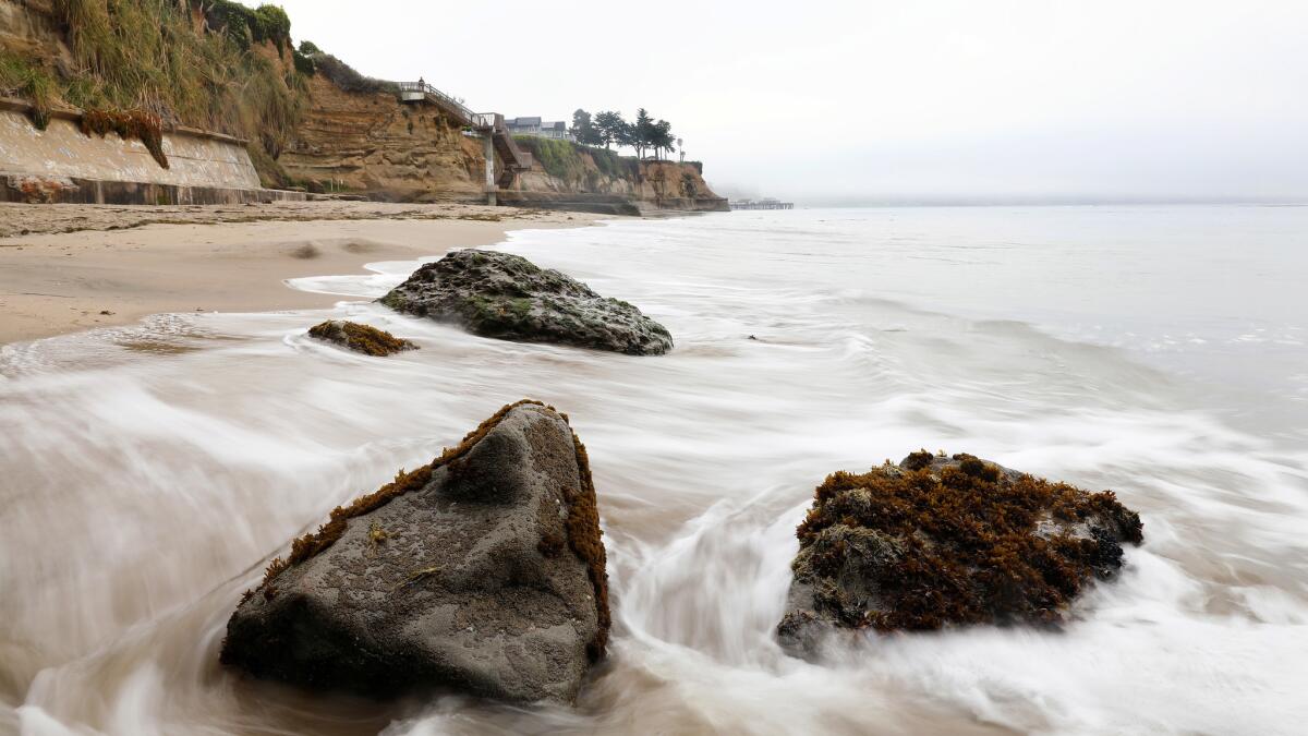 Opal Cliffs is the only place in California where there's a fee to use the beach.