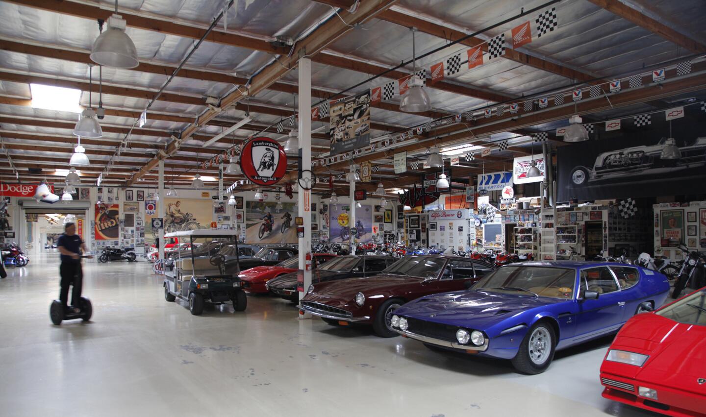 Jay Leno's garage