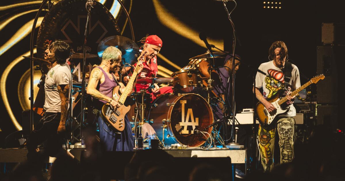 Red Hot Chili Peppers saldÃ³ a lo grande la deuda que tenÃ­a con sus fans angelinos