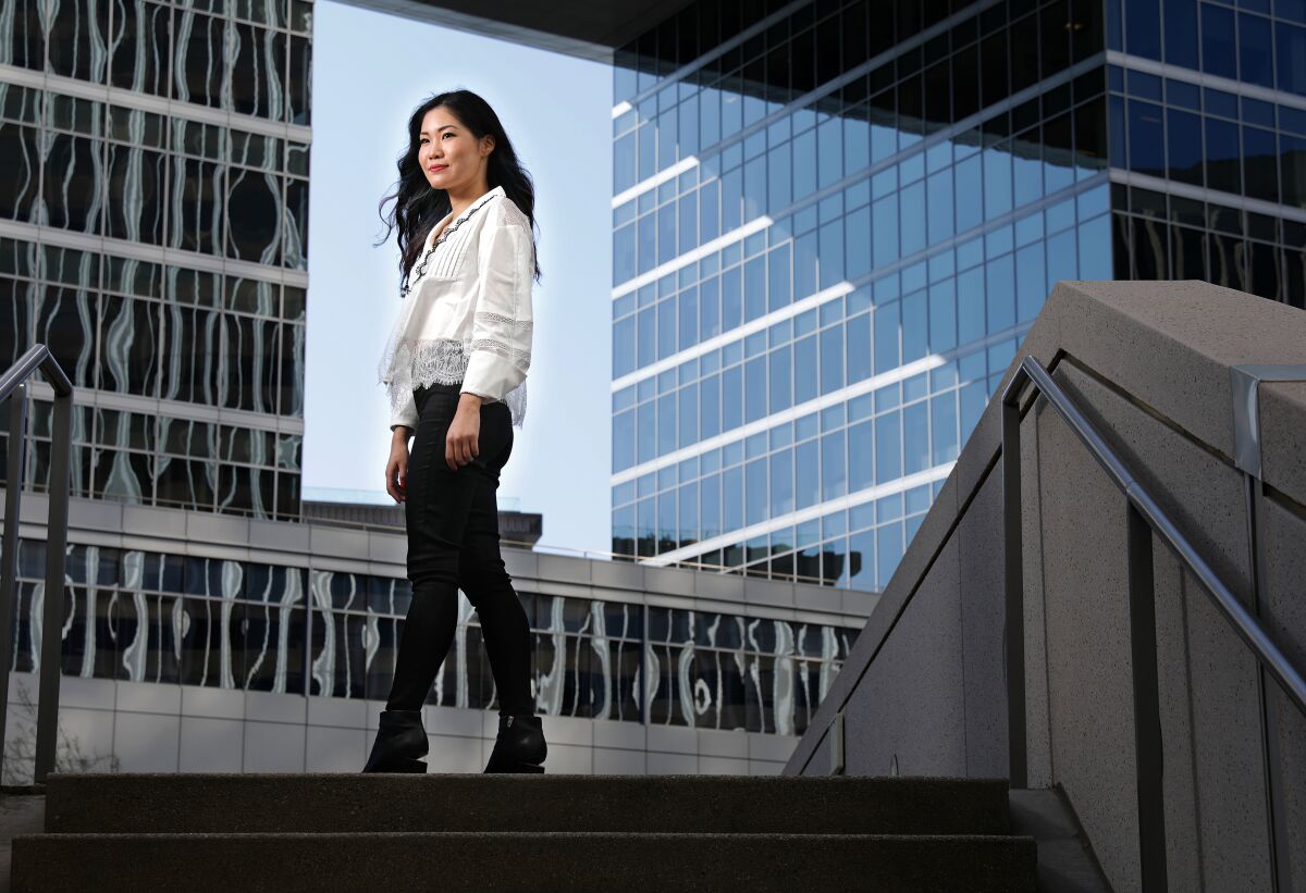  Jiah Shin, a promising up-and-comer agent at CAA