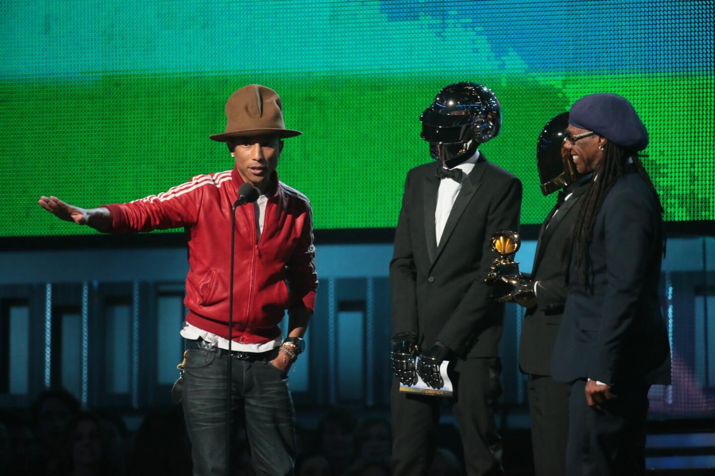 Daft Punk and Pharrell Williams