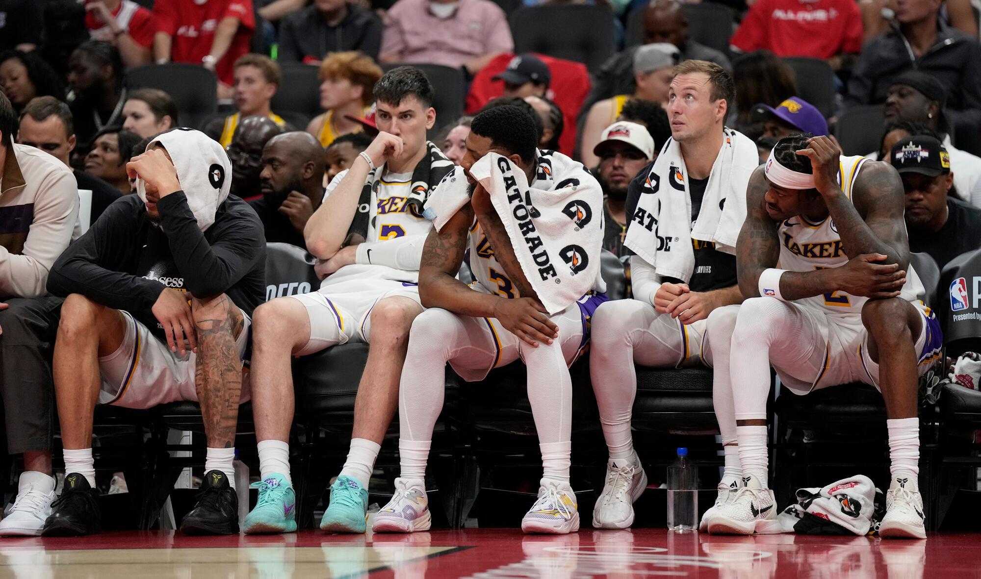 No sweep, big problem for Lakers after Game 4 loss to Rockets - Los ...