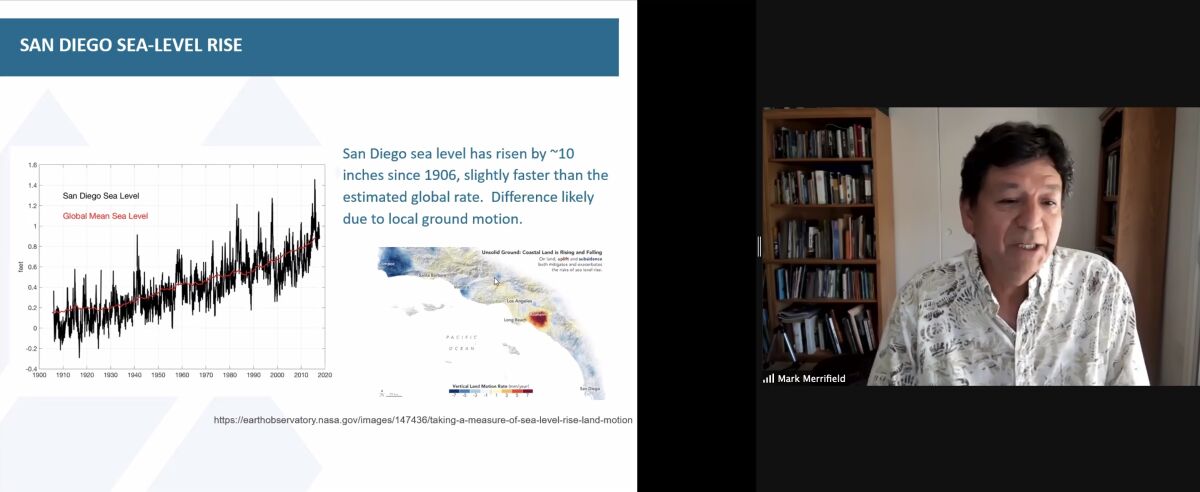 Mark Merrifield, director of the Center for Climate Change Impacts and Adaptation at the Scripps Institution of Oceanography