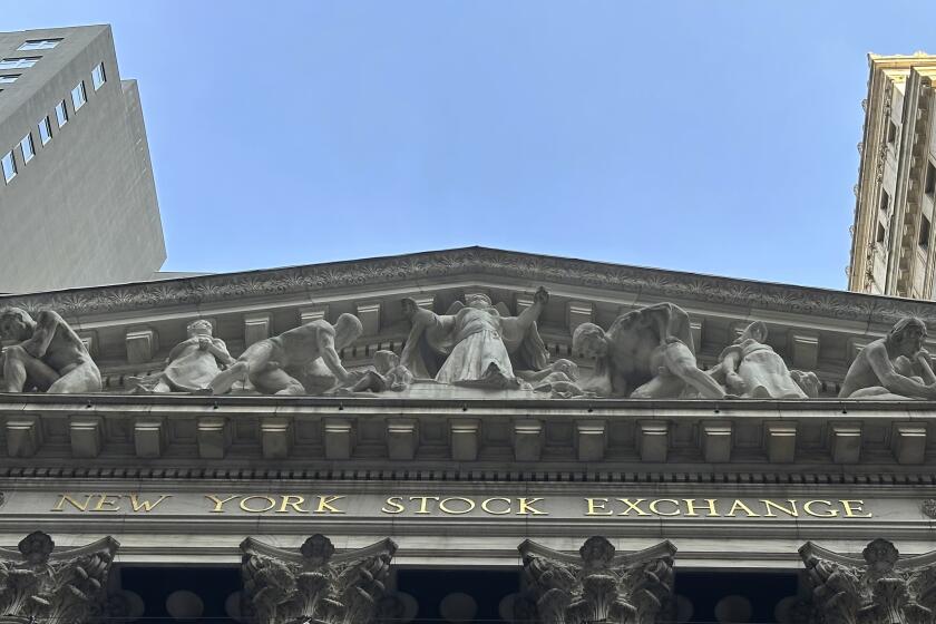 The New York Stock Exchange is shown on Tuesday, June 18, 2024 in New York. Shares are mostly higher in Europe and Asia after U.S. stocks rallied to more records, with gains for technology companies pushing the benchmarks higher. (AP Photo/Peter Morgan)