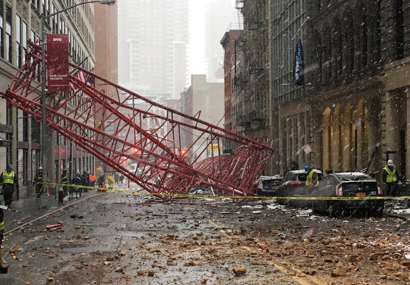 Manhattan crane collapse