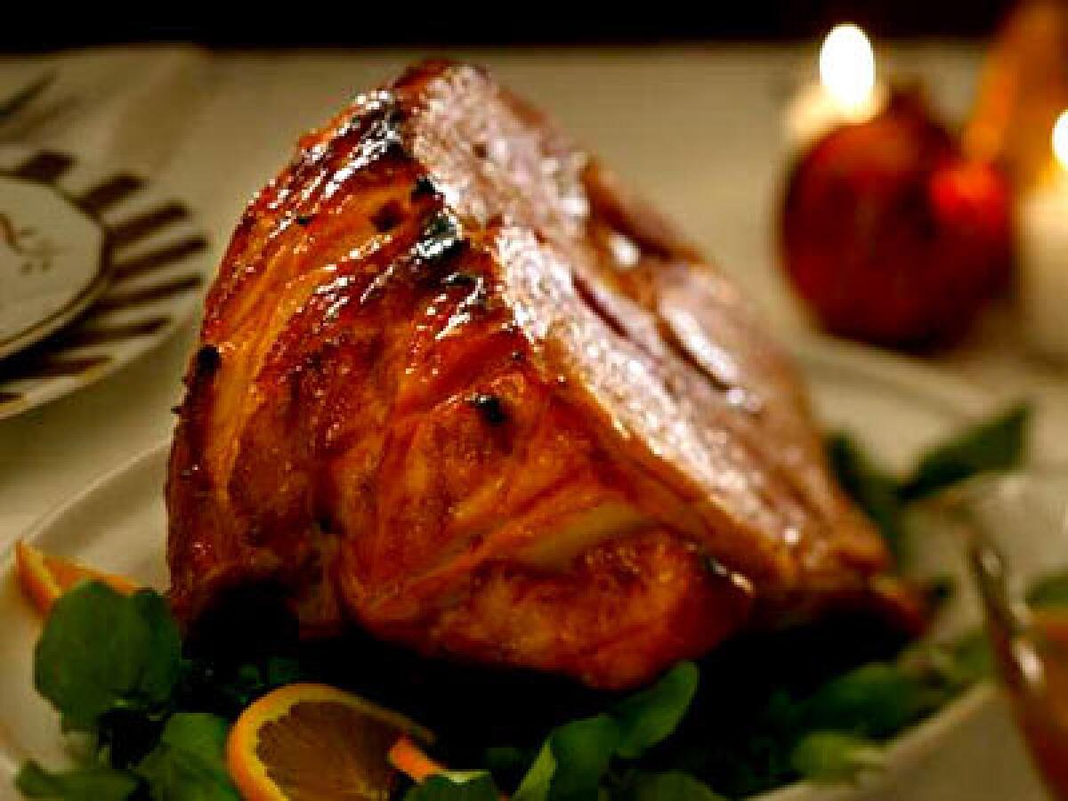 Chipotle and Orange Glazed Ham