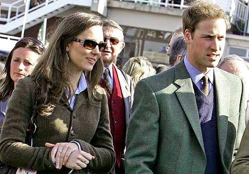 Prince William and Kate Middleton met as classmates.
