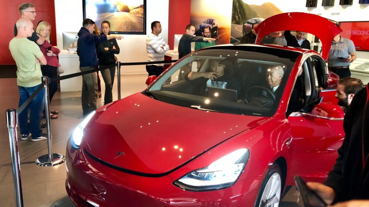 Westfield UTC - Tesla Motors is hosting their 1 year anniversary
