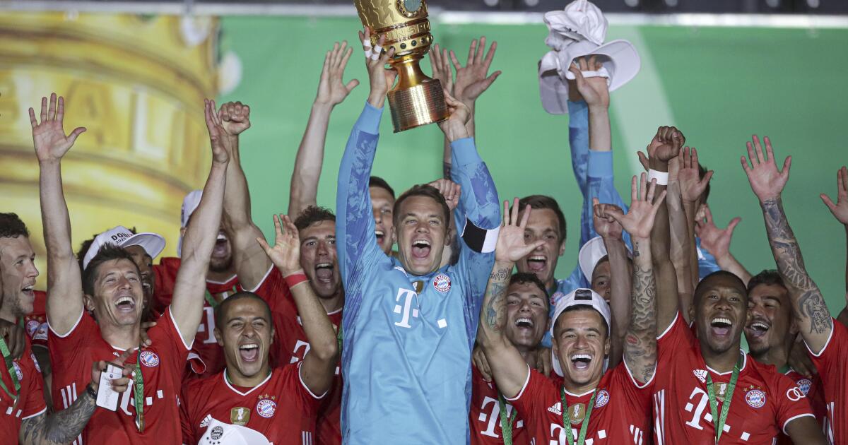 Bayern gewann den DFB-Pokal und komplettierte das Double