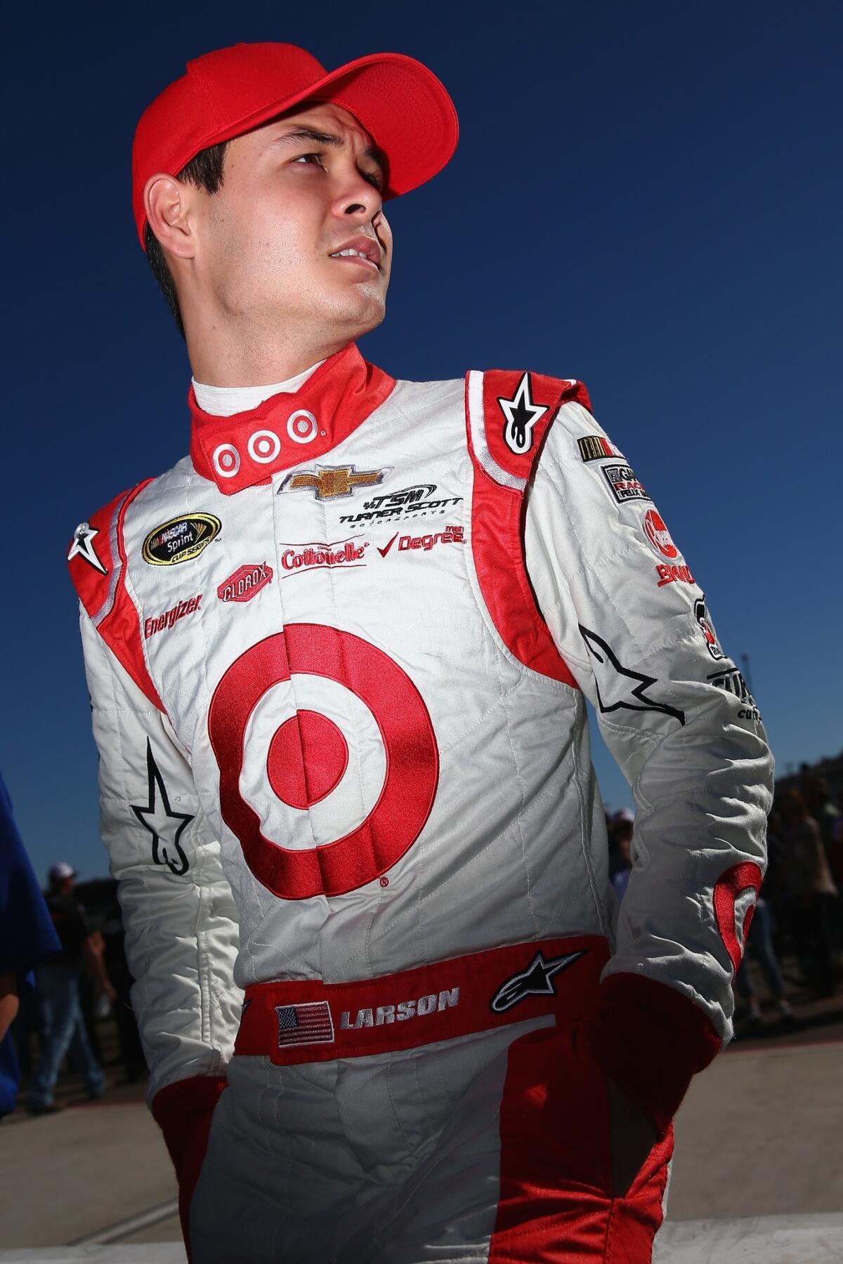 Defending Turkey Night Grand Prix champion Kyle Larson, who competed in the NASCAR Nationwide Series this past season, will be racing in Perris on Thanksgiving Night.
