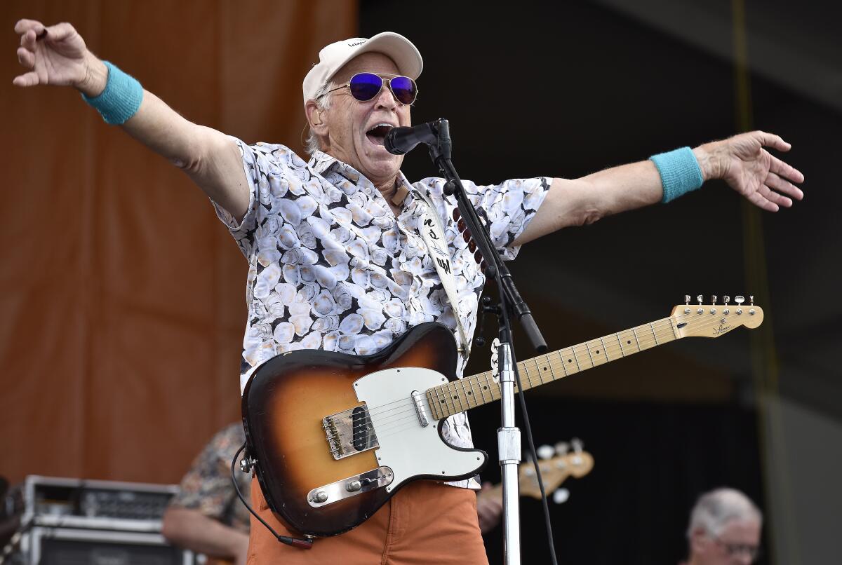 Jimmy Buffett postpones fall tour, including San Diego Snapdragon