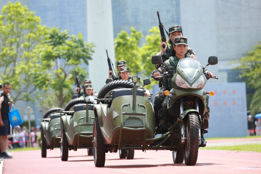 People's Liberation Army in Hong Kong