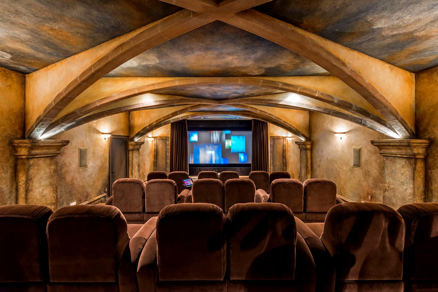 A movie theater is also part of the estate.