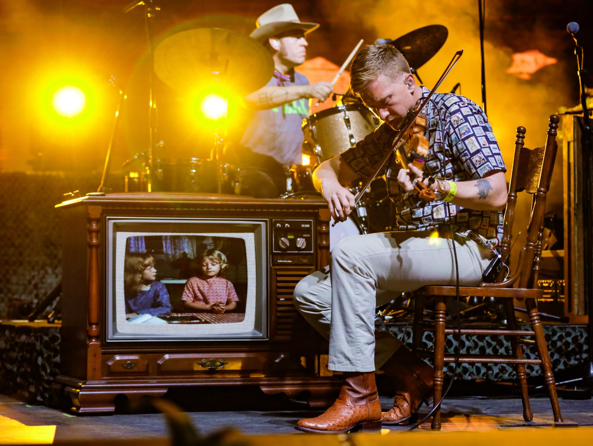 Tyler Childers at Stagecoach 2023.
