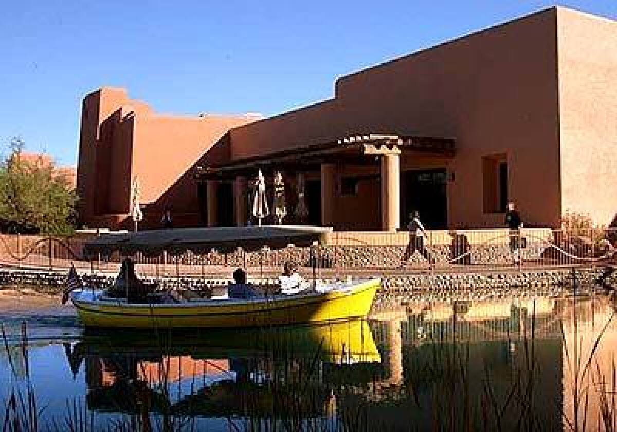 The Sheraton Wild Horse Pass resort, part of the Gila River Indian Community south of Phoenix, has a casino, a golf course and horse stables.