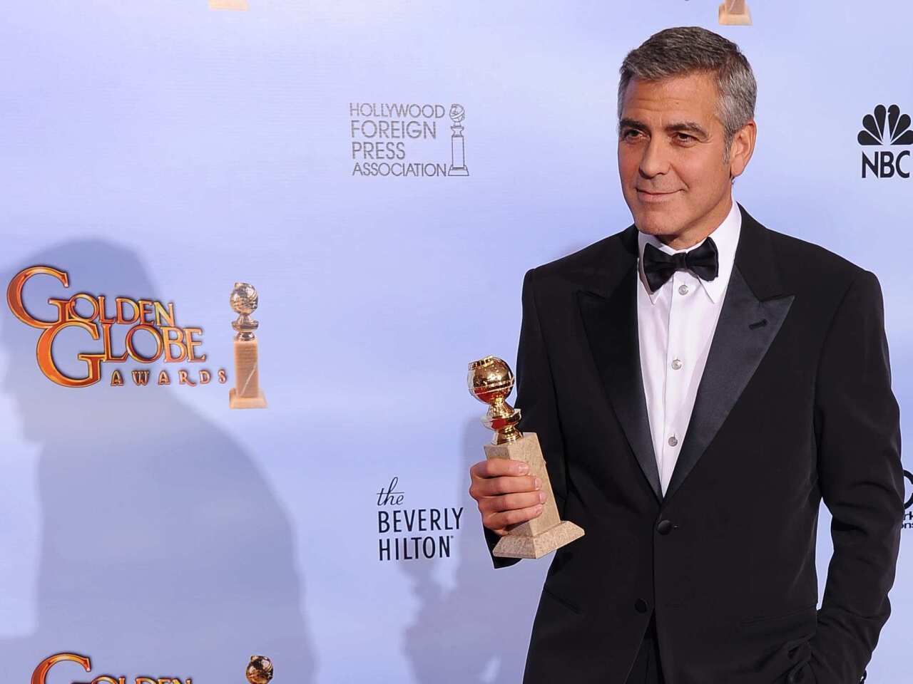 For George Clooney, the world is his cocktail party