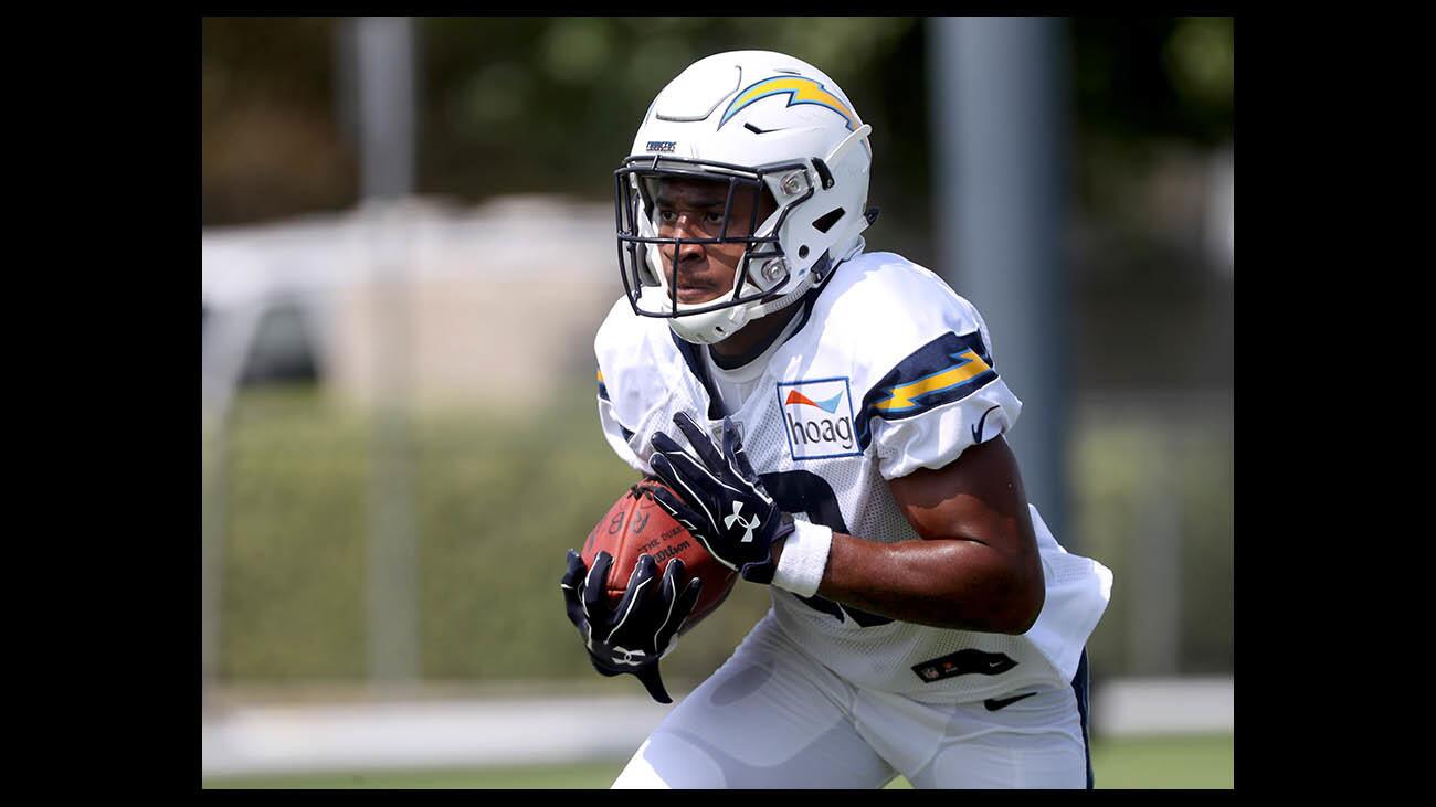 Photo Gallery: L.A. Chargers practice in Costa Mesa