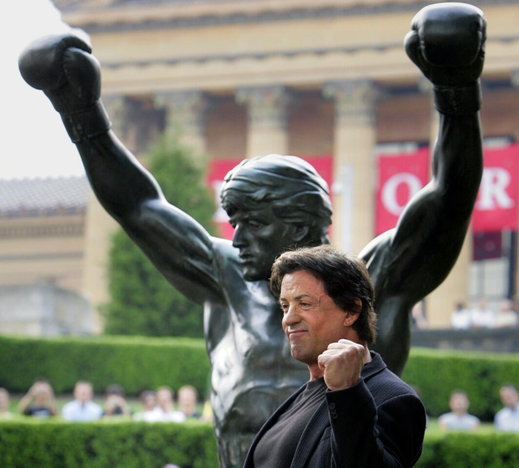 'Rocky' Statue