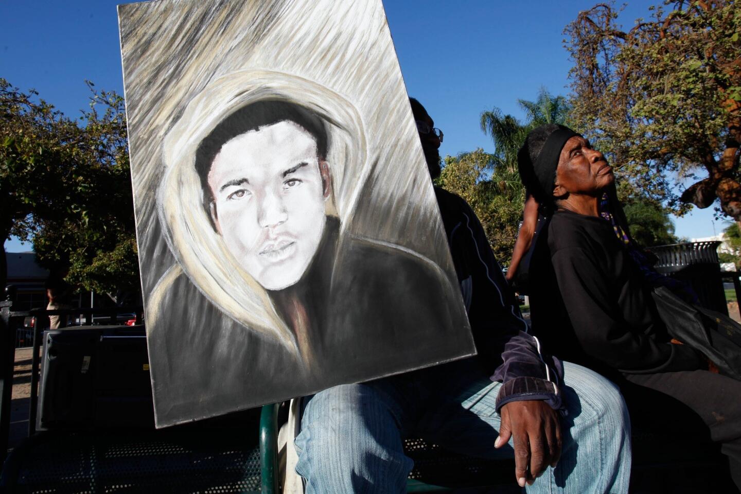 Portrait of Trayvon