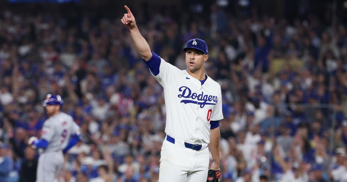 Dodgers waste no time in extending their dominance in NLCS Game 1 win