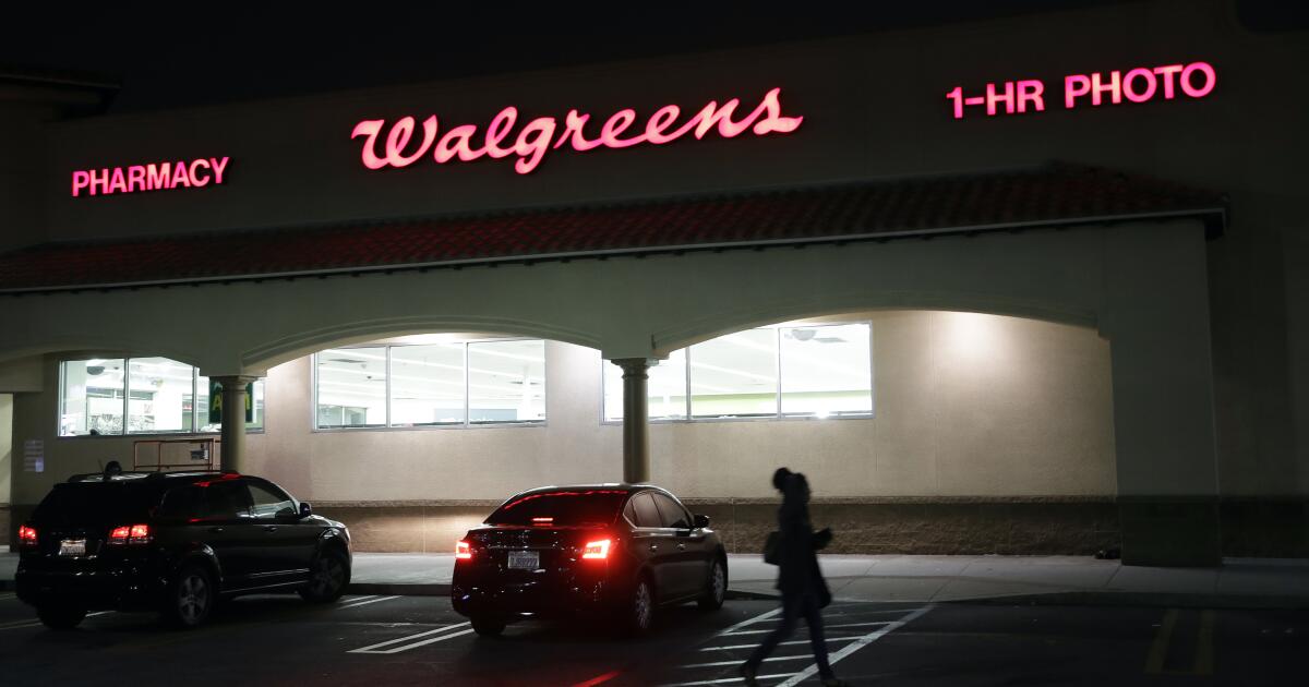 Walgreens plans to close 1,200 stores; its stock price sees a double-digit jump