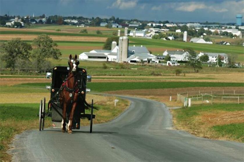 Off the grid in Amish country - Los Angeles Times