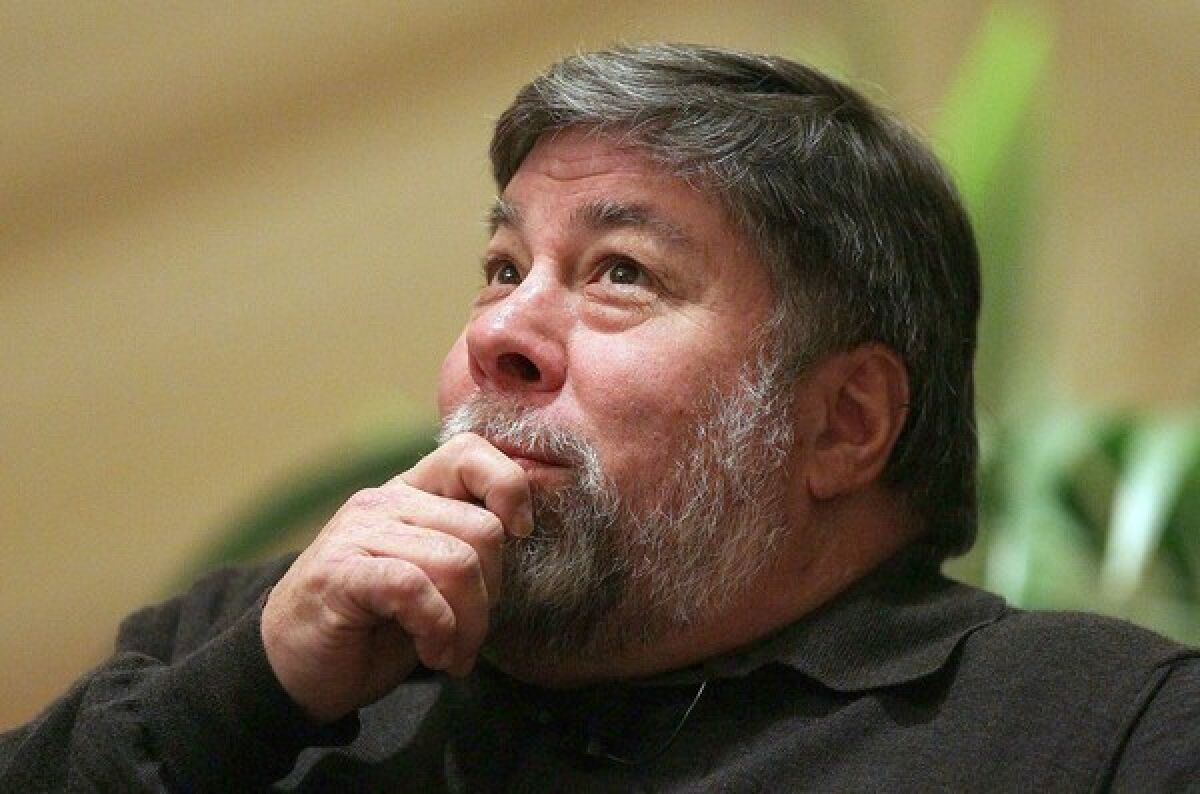 Apple Inc. co-founder Steve Wozniak says his family was victimized by an Apple product gone rogue.