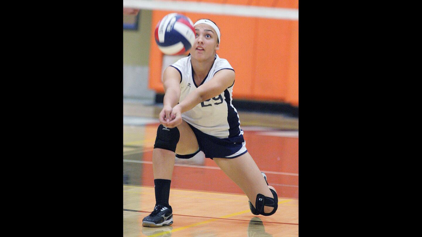 Photo Gallery: St. Monica Academy wins first round of State CIF Division V girls volleyball against Verdugo Hills 3-2