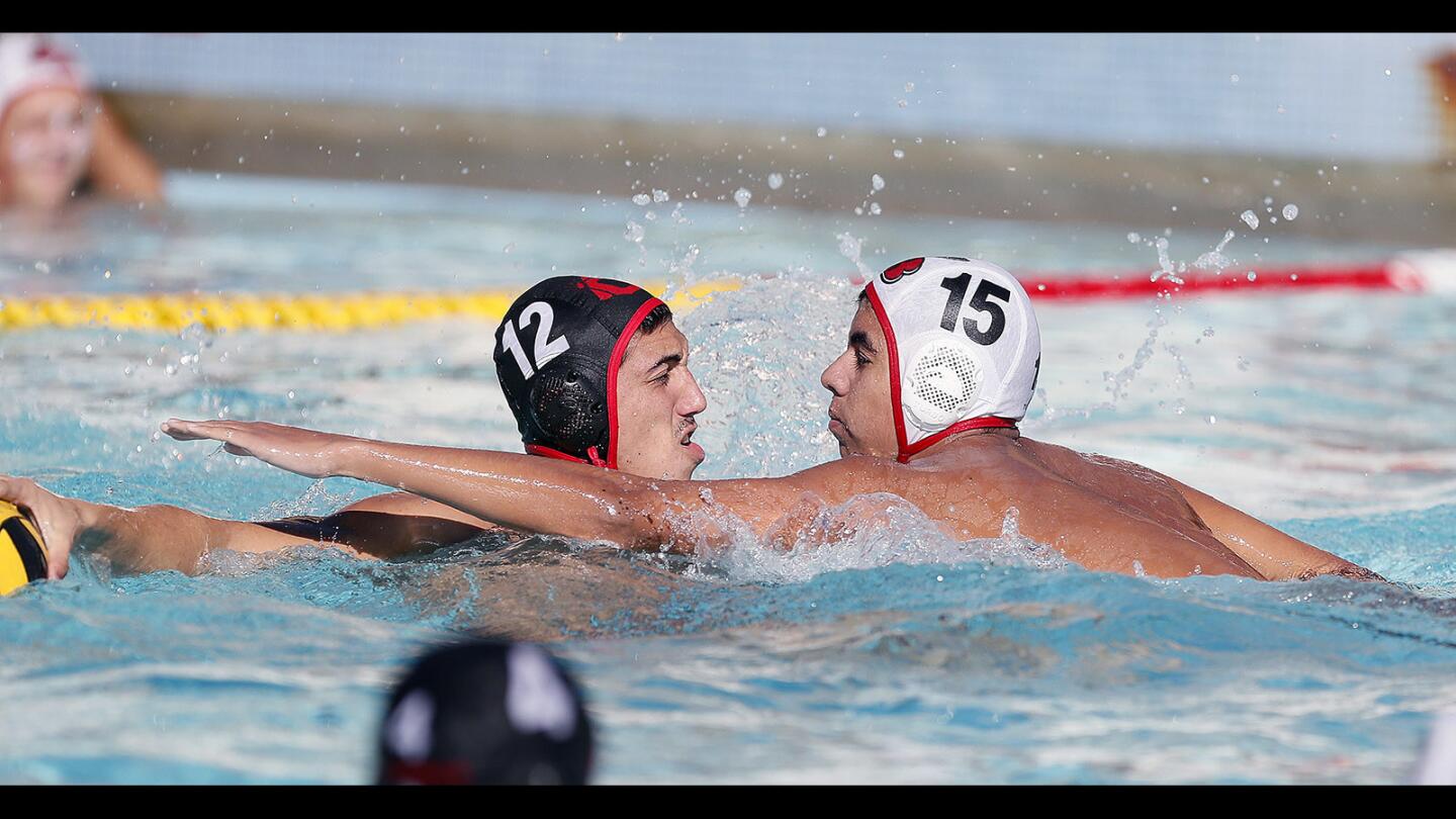 Photo Gallery: Glendale vs. Burroughs in Pacific League boys' water polo