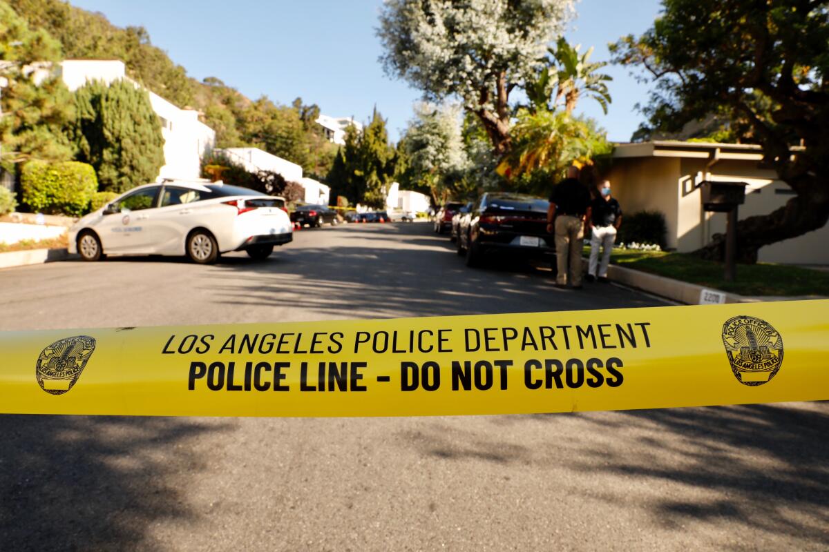 An investigation is underway at a party house in the the 2200 block of San Ysidro Drive after a fatal shooting.