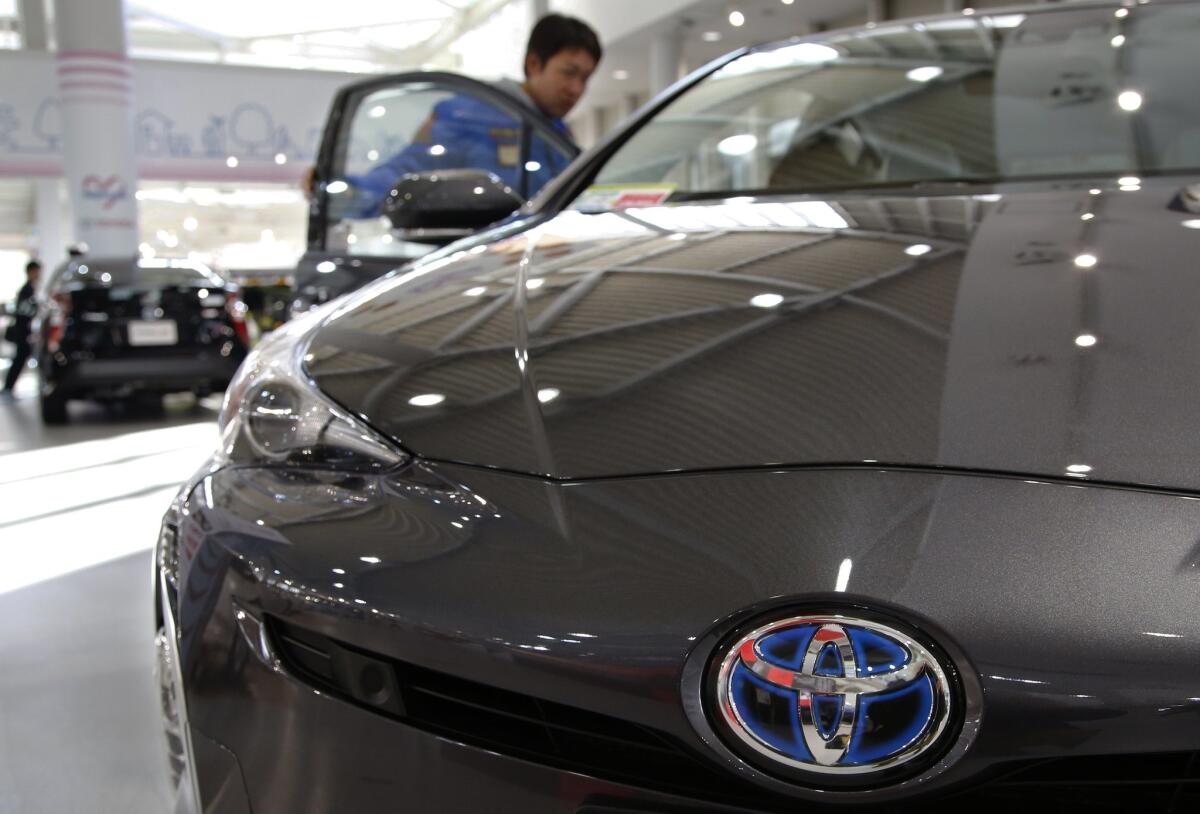 Toyota Motor Corp. says it sold 10.151 million vehicles in 2015, retaining its status as the world’s top-selling automaker for the fourth straight year.