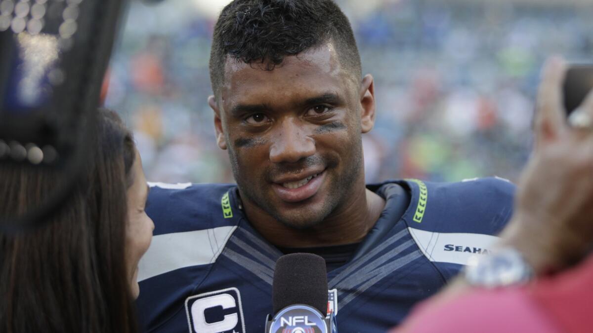 Seattle Seahawks QB Russell Wilson leads in merchandise sales