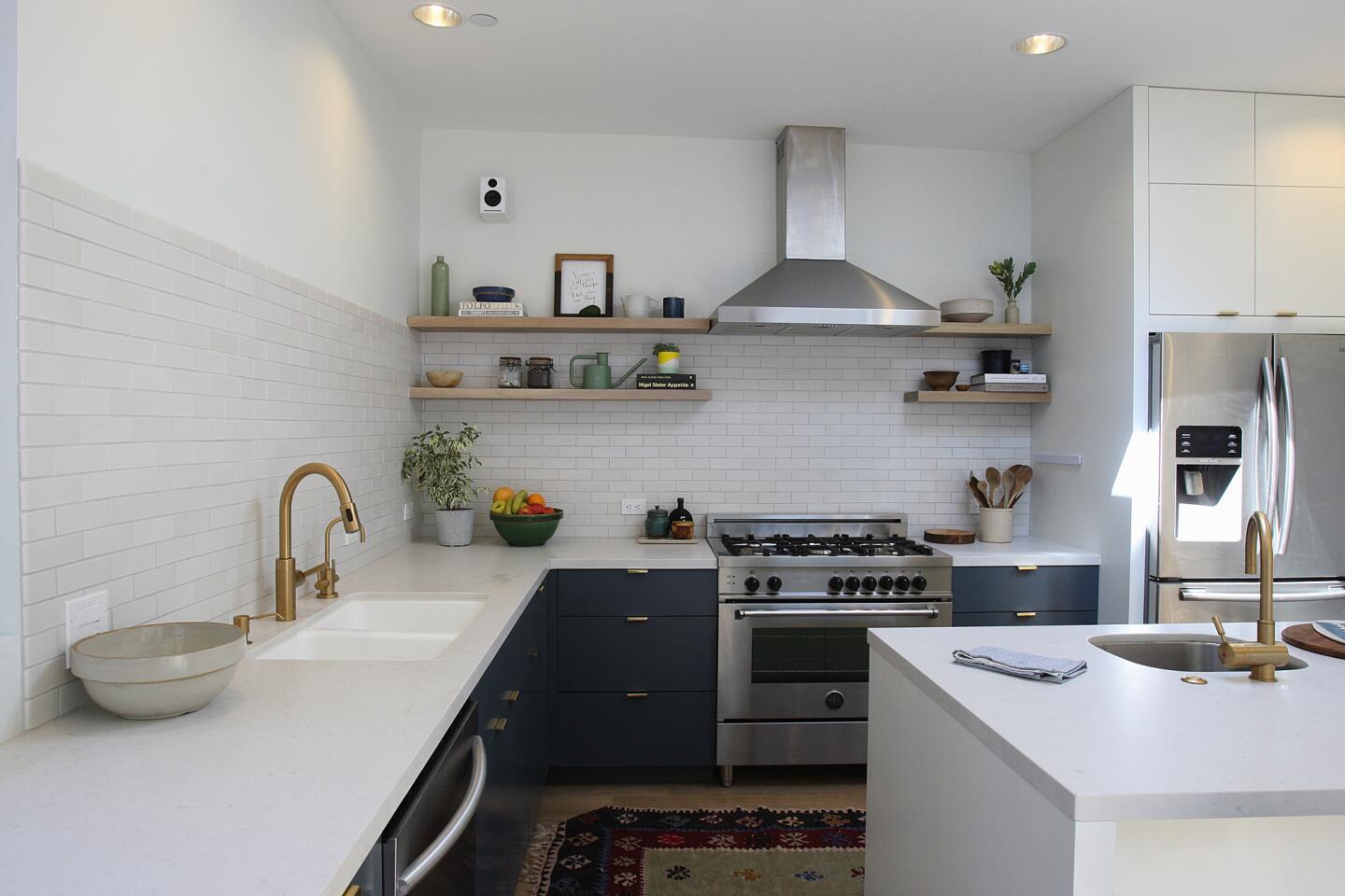 All-white kitchens