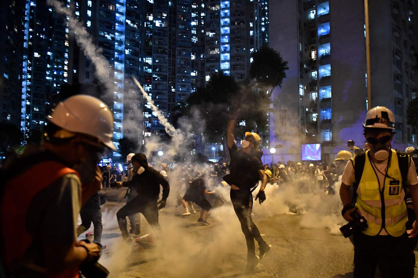 Unrest and chaos in Hong Kong