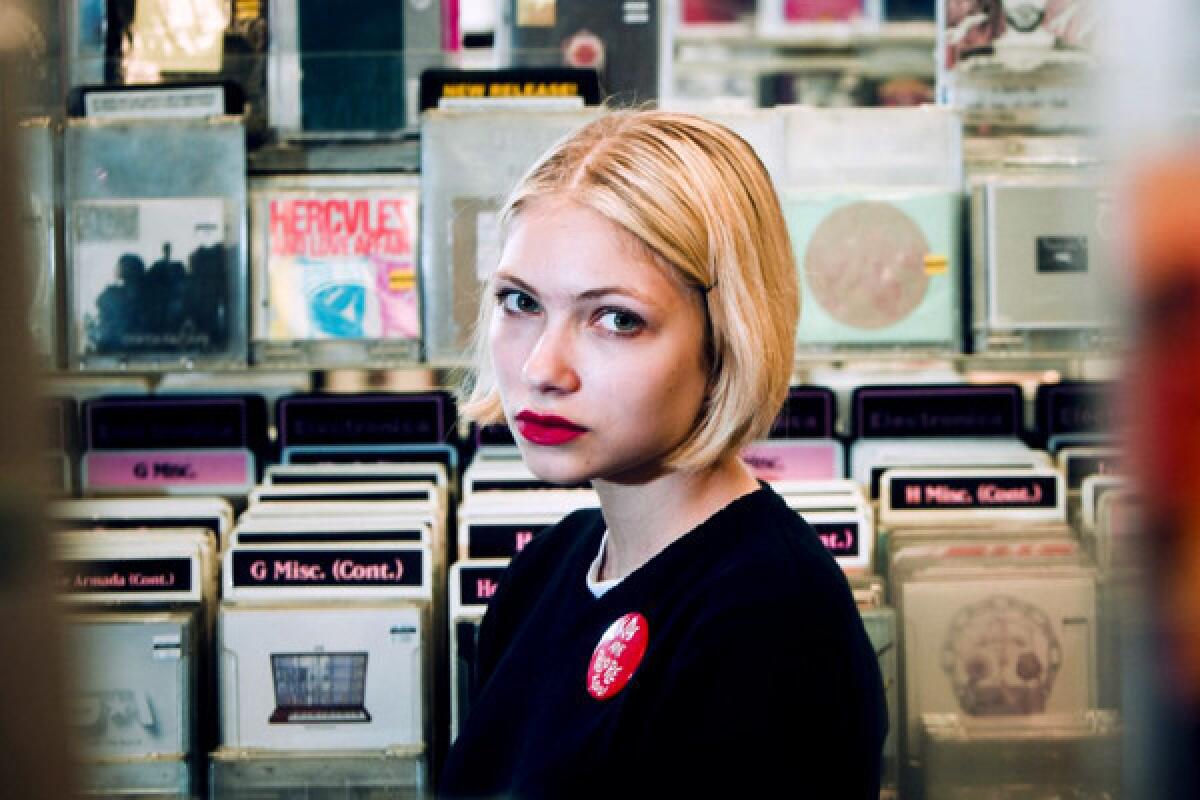 Tastemaker and teen blogger sensation, Tavi Gevinson, has the ear of a generation of young readers and the media with her online pop culture magazine, "Rookie." She is seen at Amoeba Records in Los Angeles.