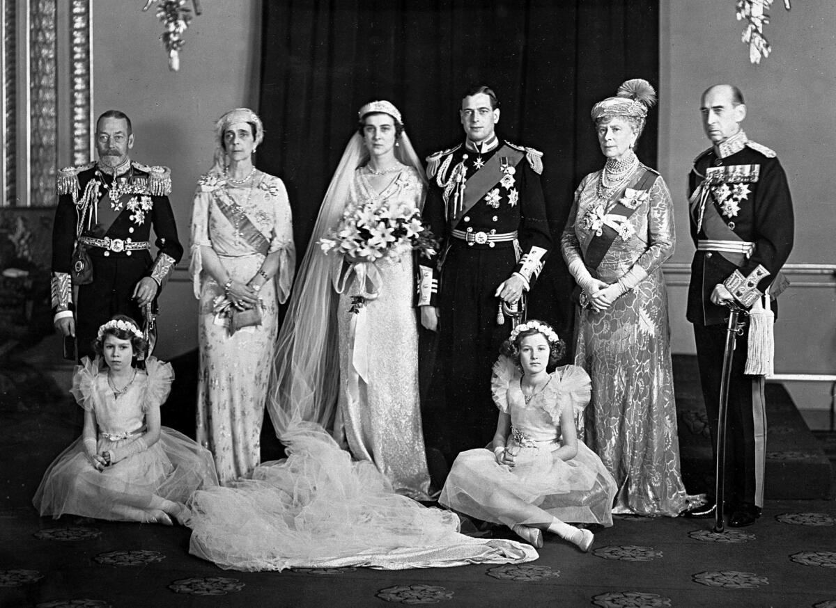 29 de noviembre de 1934: el príncipe George V, cuarto hijo del rey Jorge V, está casado con la princesa Marina de Grecia y Dinamarca.