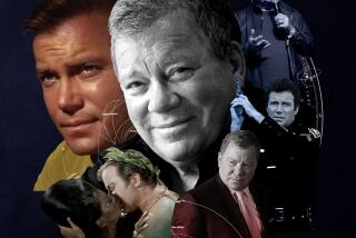 Photo illustration of several photos of William Shatner