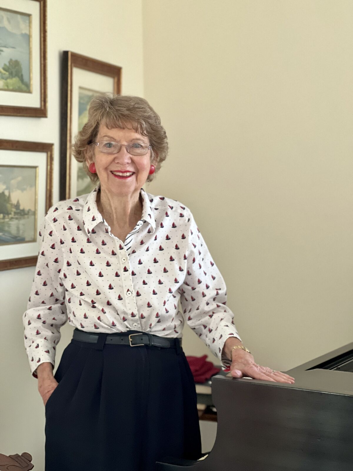 La Jolla resident Ann Marie Haney has volunteered for decades to try to improve music education in San Diego public schools.