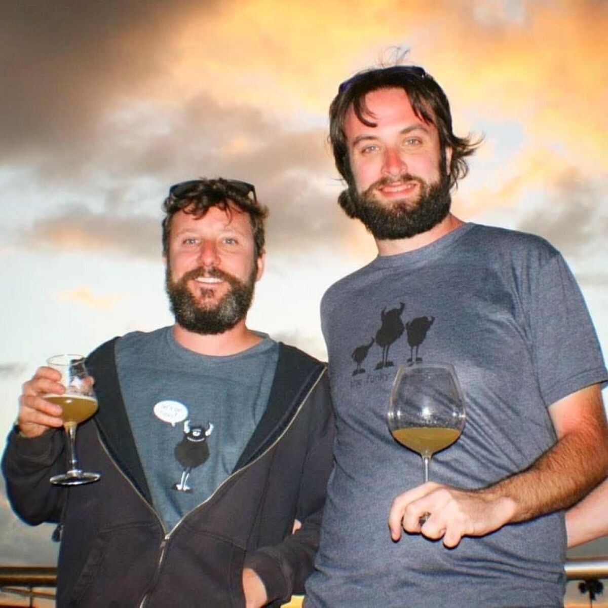 Business partners Bill DeWitt and Zack Brager started California Wild Ales five years ago.