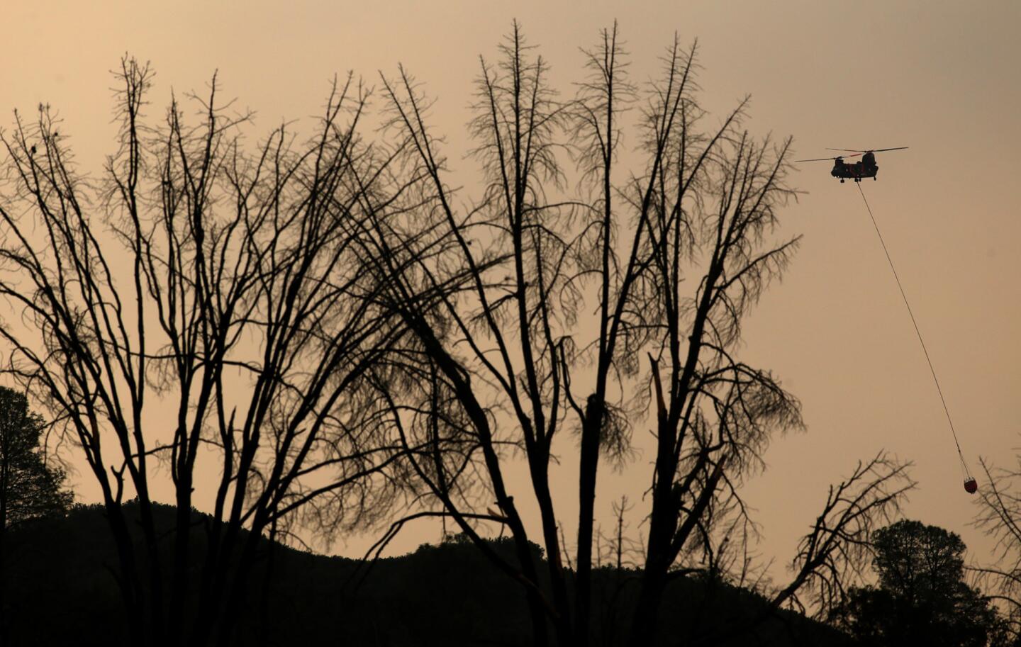 Rocky fire in Northern California