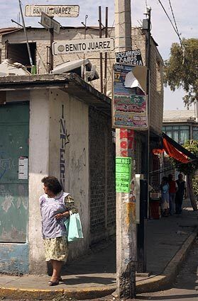 Benito Juarez streets