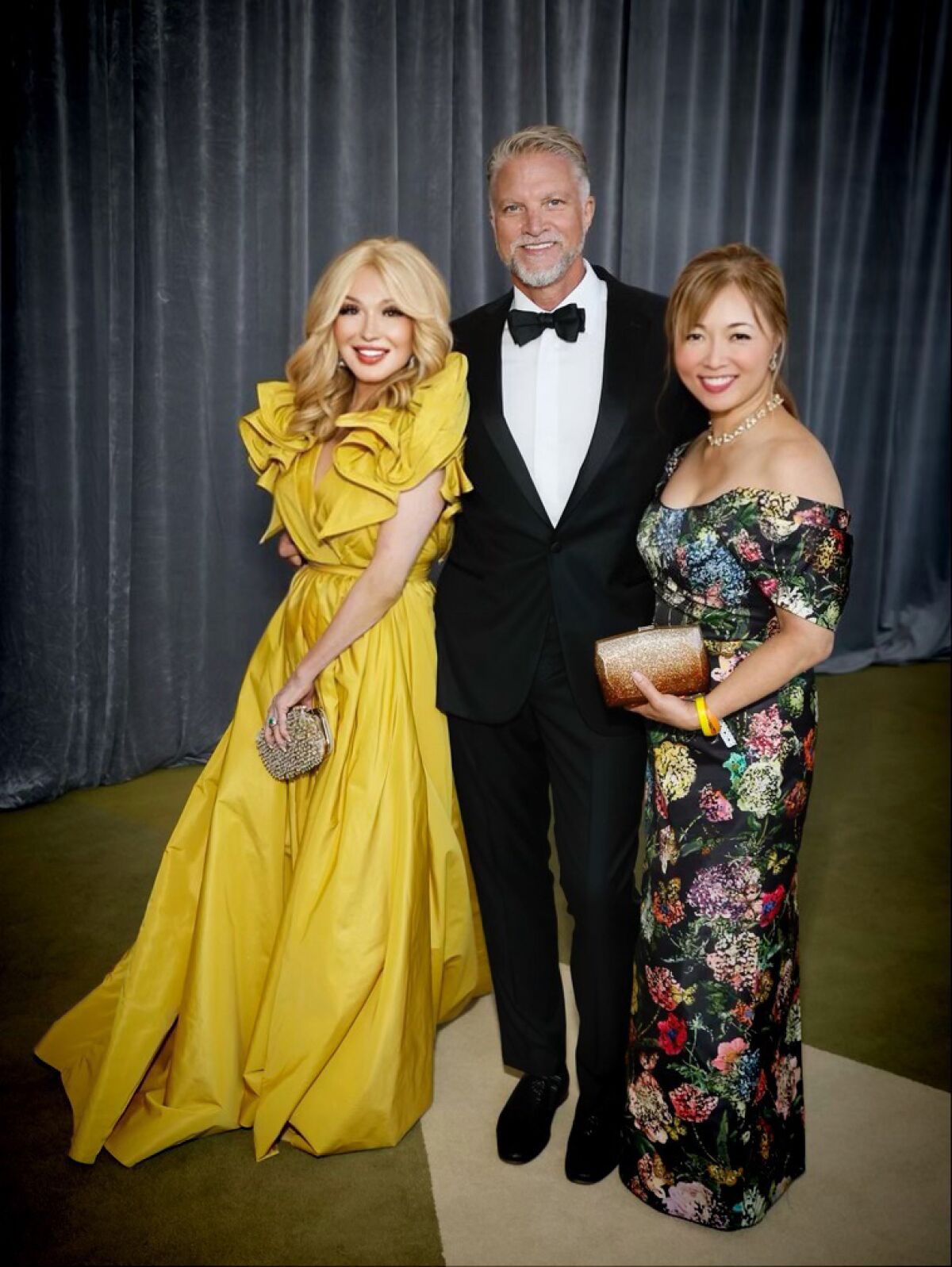 Elizabeth Segerstrom; Keith R. Leonard Jr., Chairman of the Board of LA Opera; Jane Yada, Chair of the Board, SCFTA.